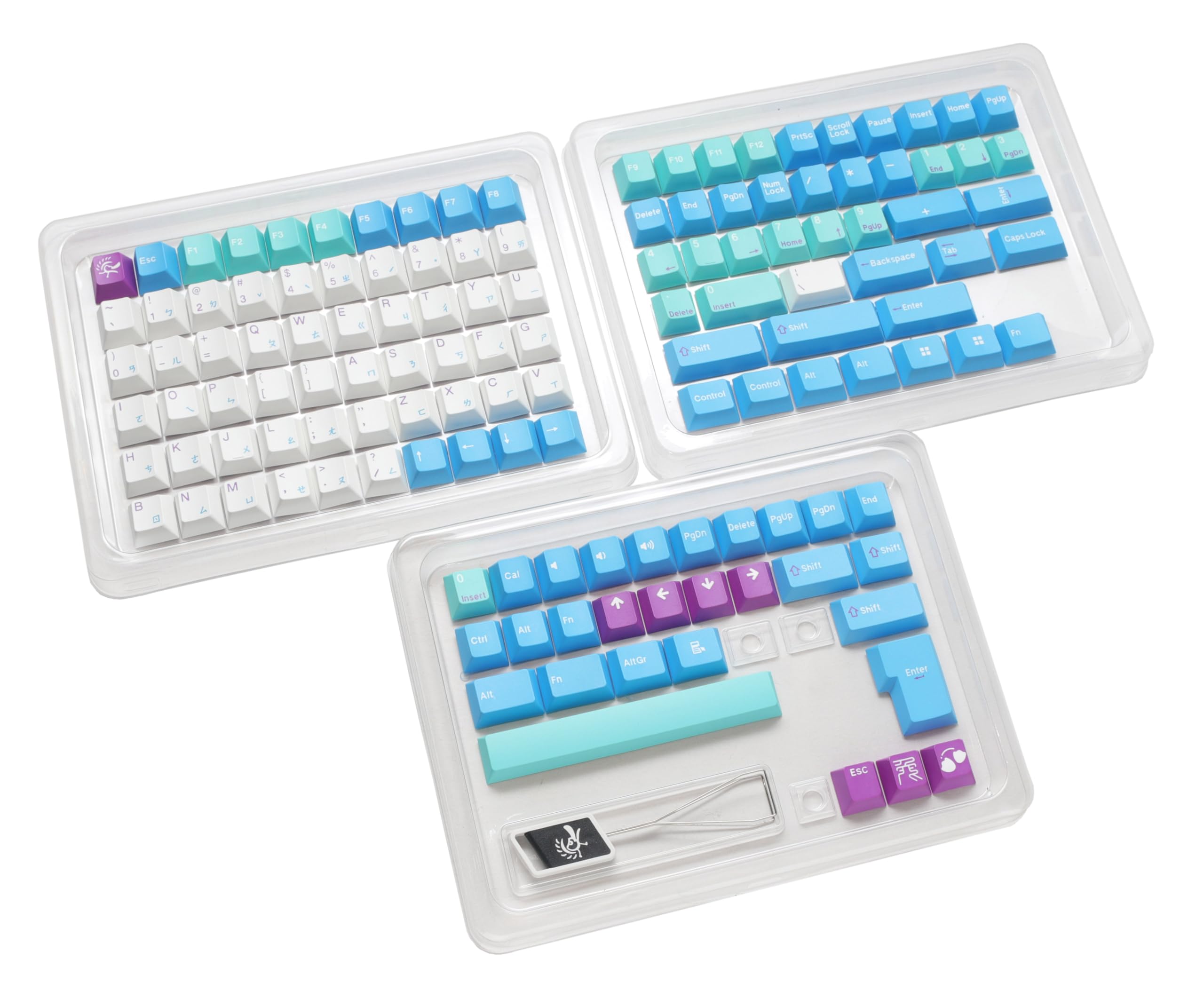 Amazon.com: Ducky x MK Frozen Llama 133 Key Cherry Profile Triple