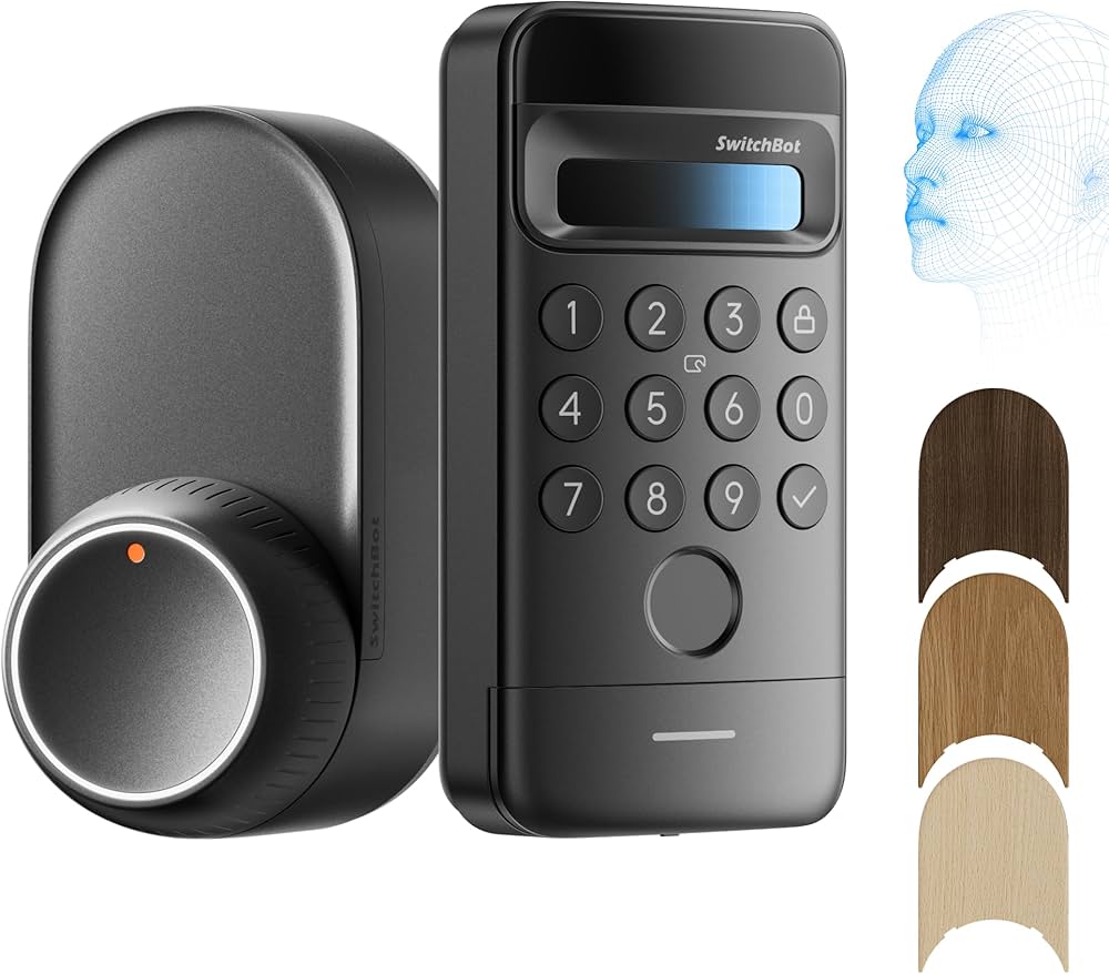 Amazon | SwitchBot スマートロック Ultra 顔認証パッド 指紋認証