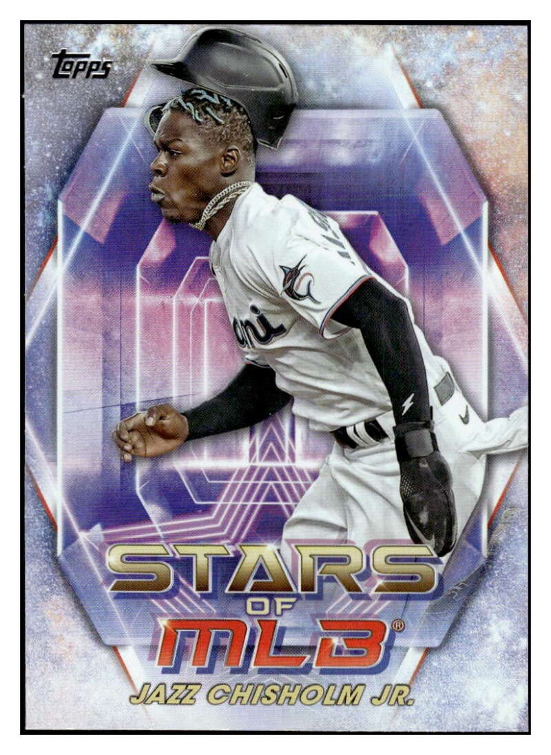 Amazon.com: JAZZ CHISHOLM JR. 2023 Topps Stars of the MLB #SMLB-10