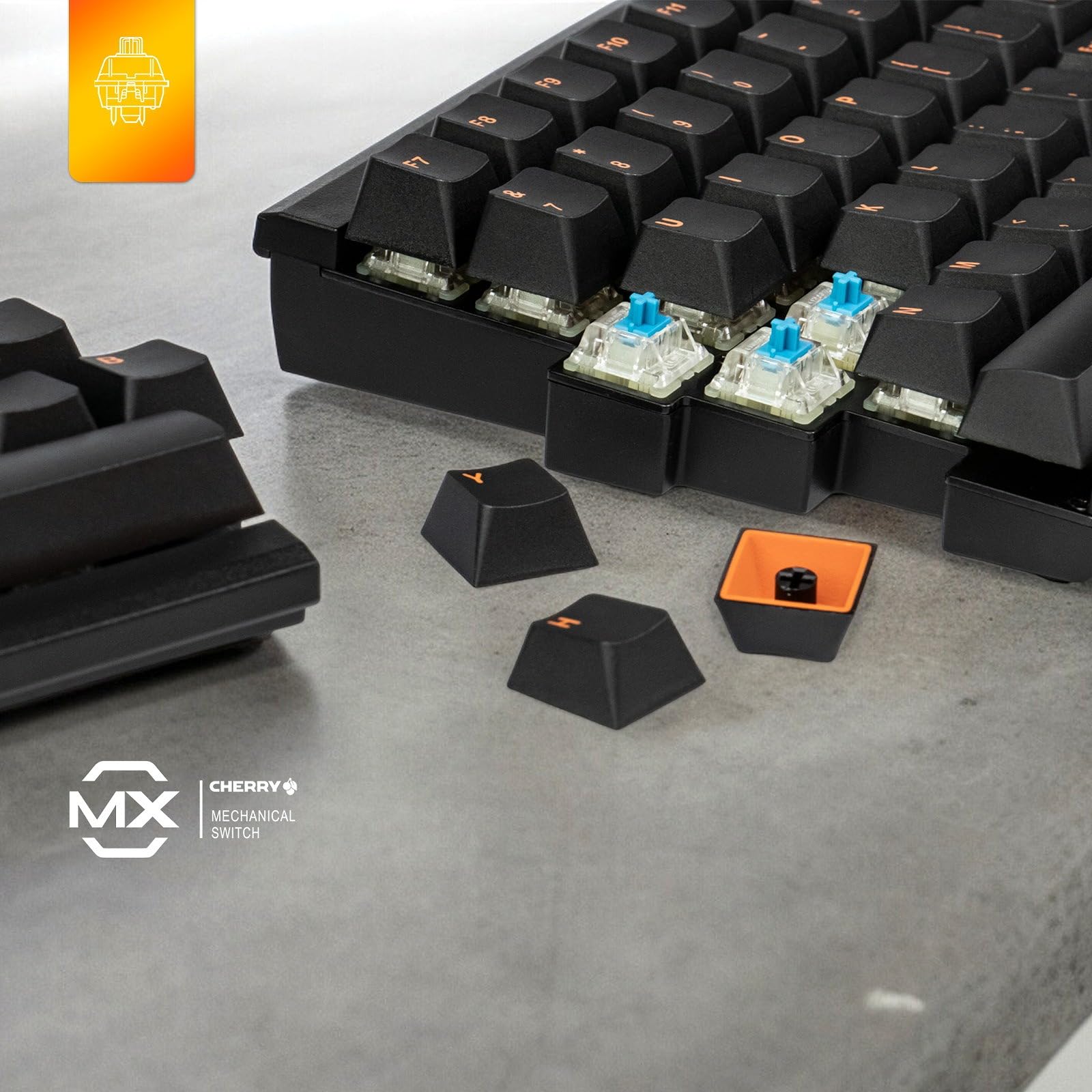 Amazon.co.jp: BAROCCOMiSTEL MD770 RGB (英語配列/静音赤軸) 分離型