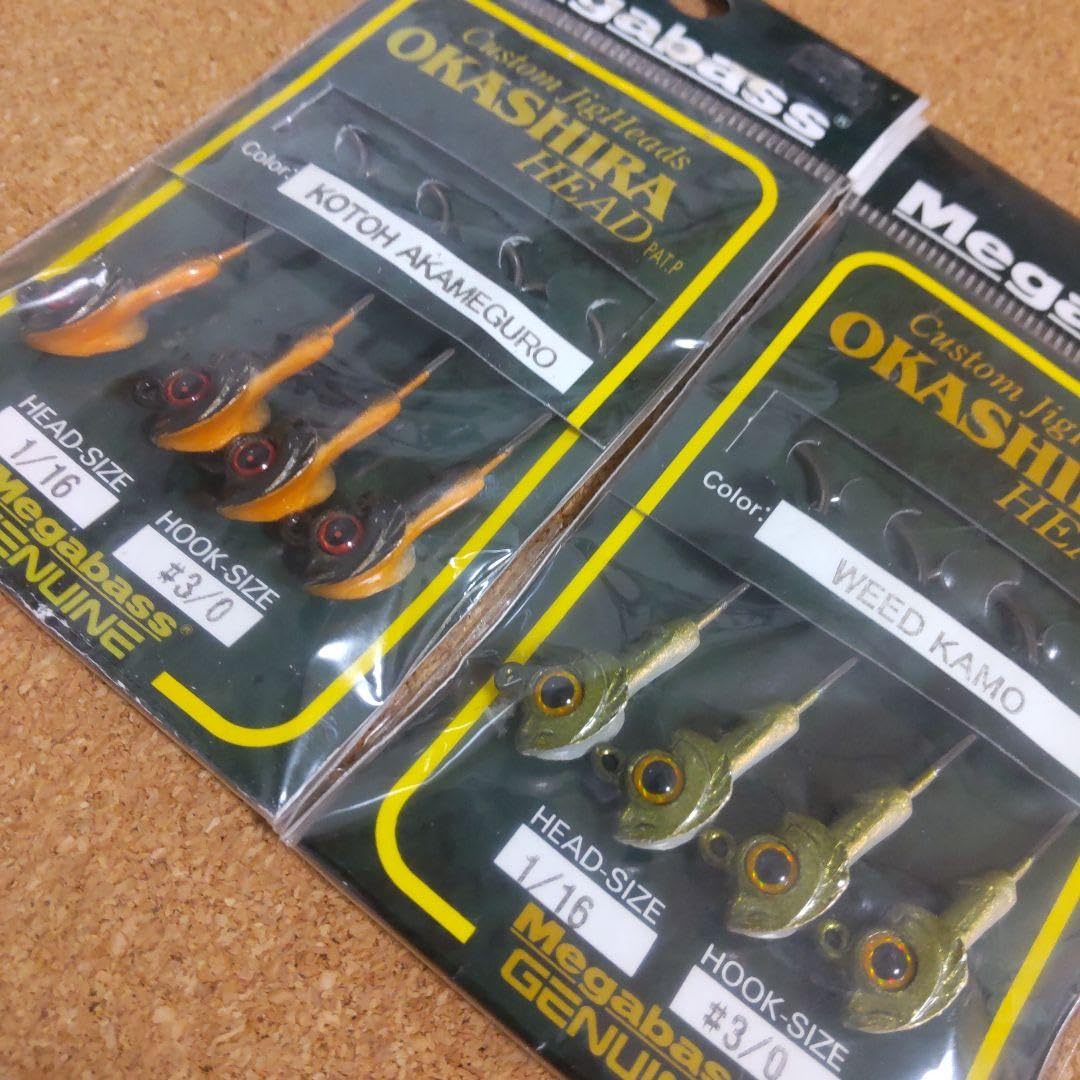 メガバス オカシラヘッド(ジグヘッド) 14セット56本 オールド Amazon
