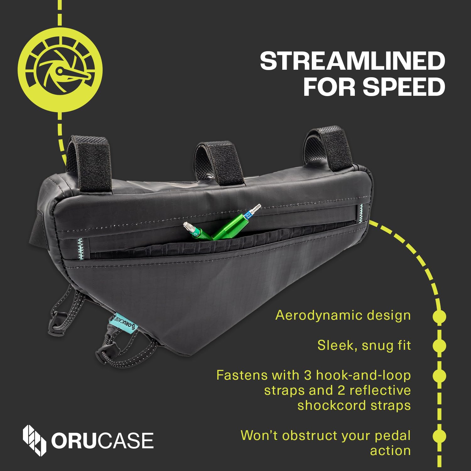 Amazon.co.jp: ORUCASE ミニフレームパック HC - 防水 小型バイク