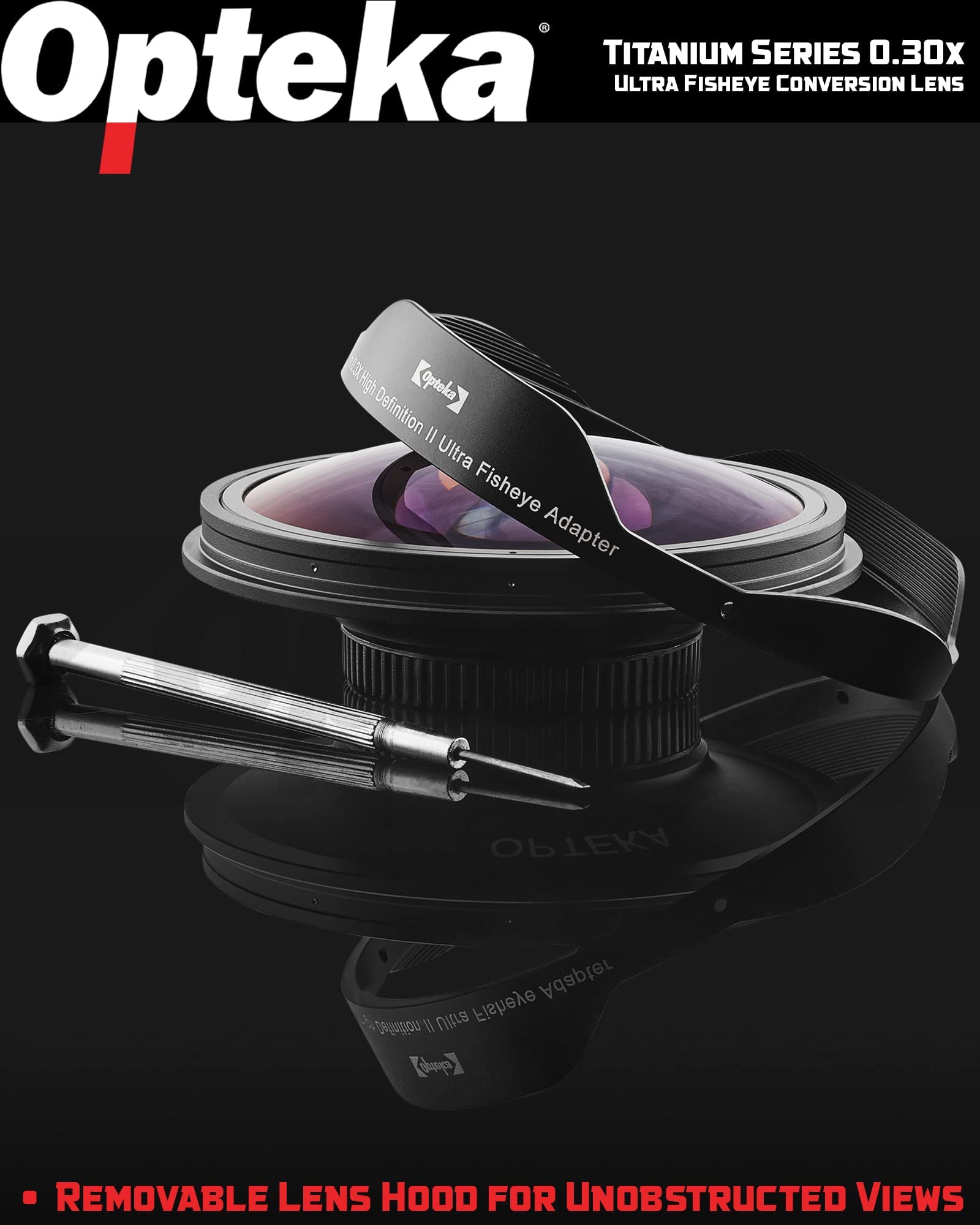 Amazon | Opteka プロ用ビデオカメラ用Opteka OPT-SC58FEチタン