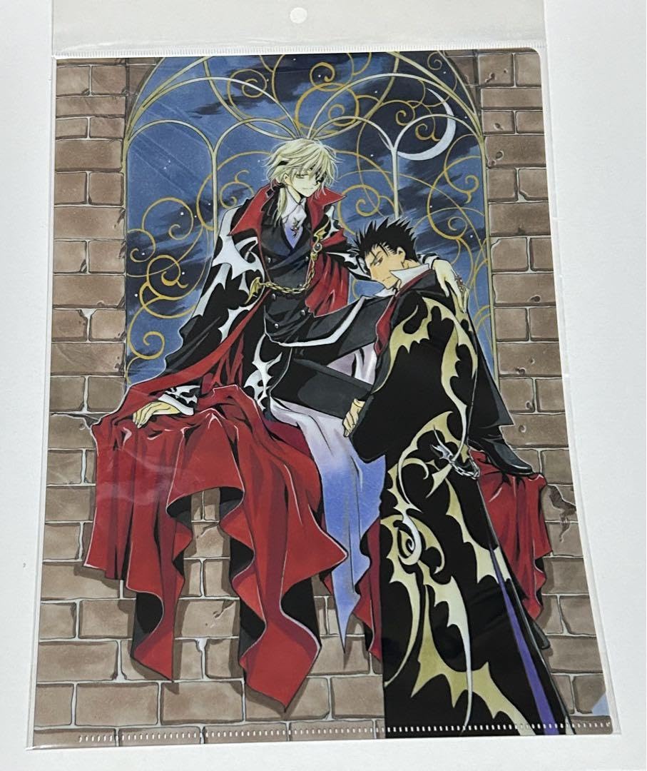 Amazon | CLAMP展 クリアファイル ツバサ ファイ 黒鋼 | クリア