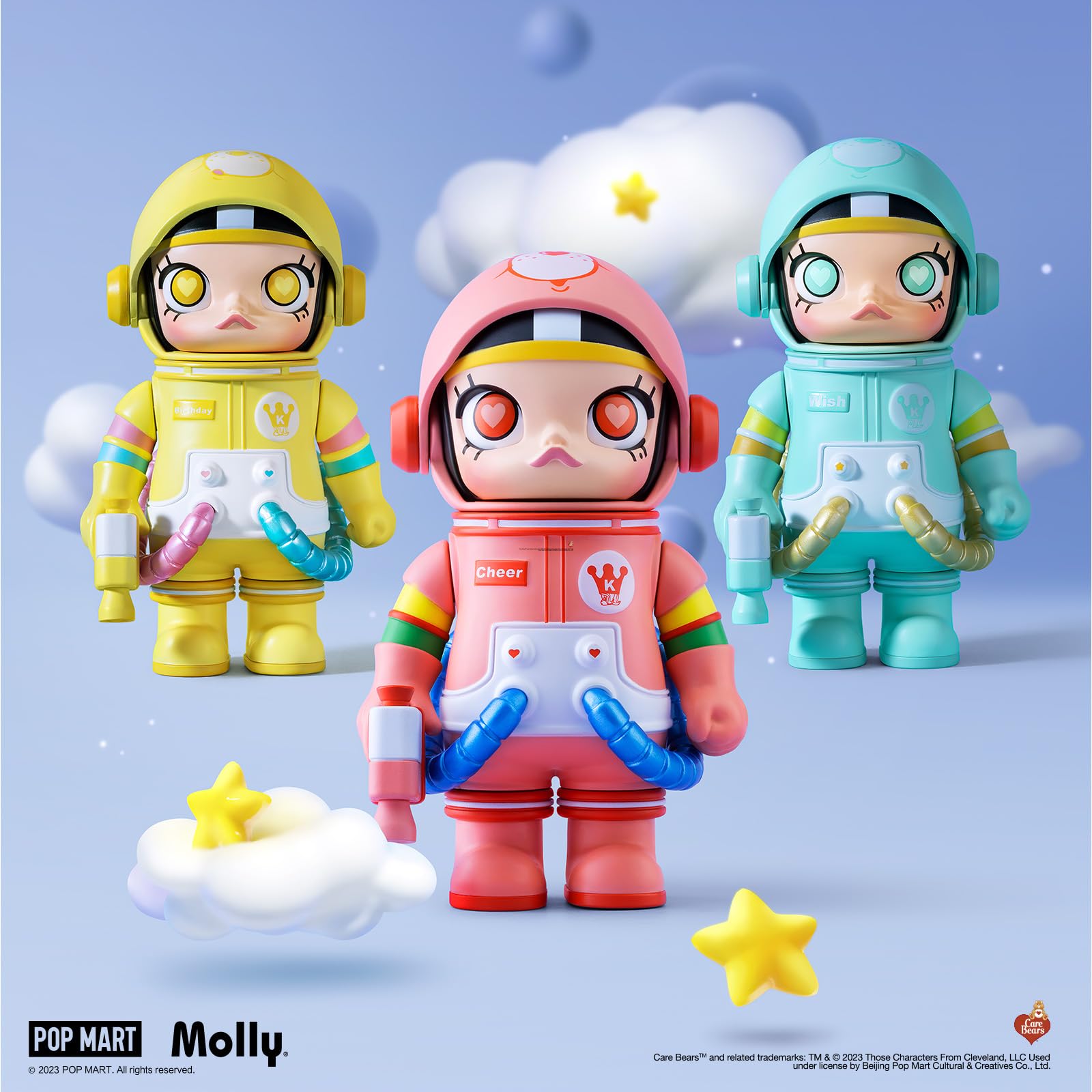 POP MART MEGA Space Molly 100% Blind Box Figures, Random Design