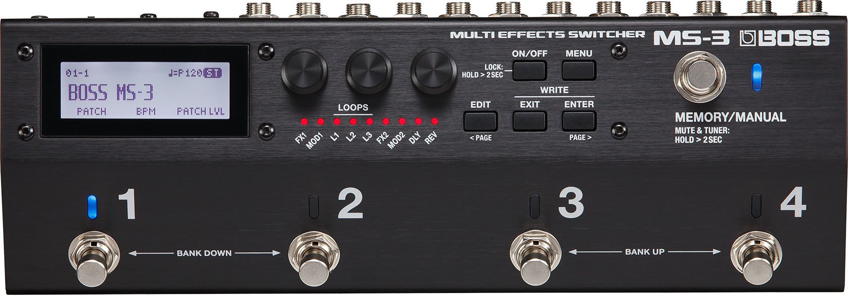 Amazon | 【EV-30 + FS-7セット】BOSS Multi Effects Switcher MS-3