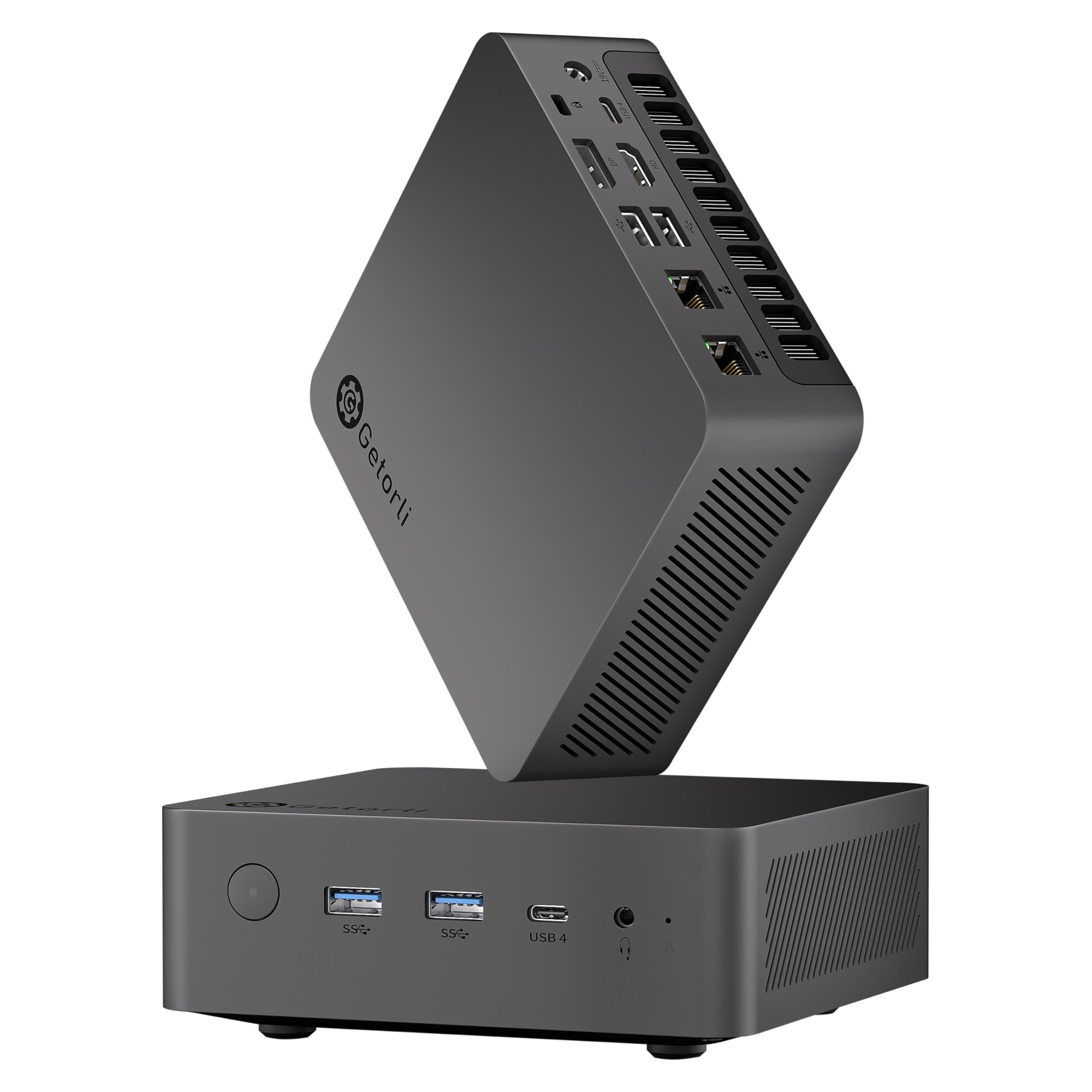 Amazon.com: Getorli Mini PC, Dual LAN AMD Ryzen 7 8745HS (Max 4.9