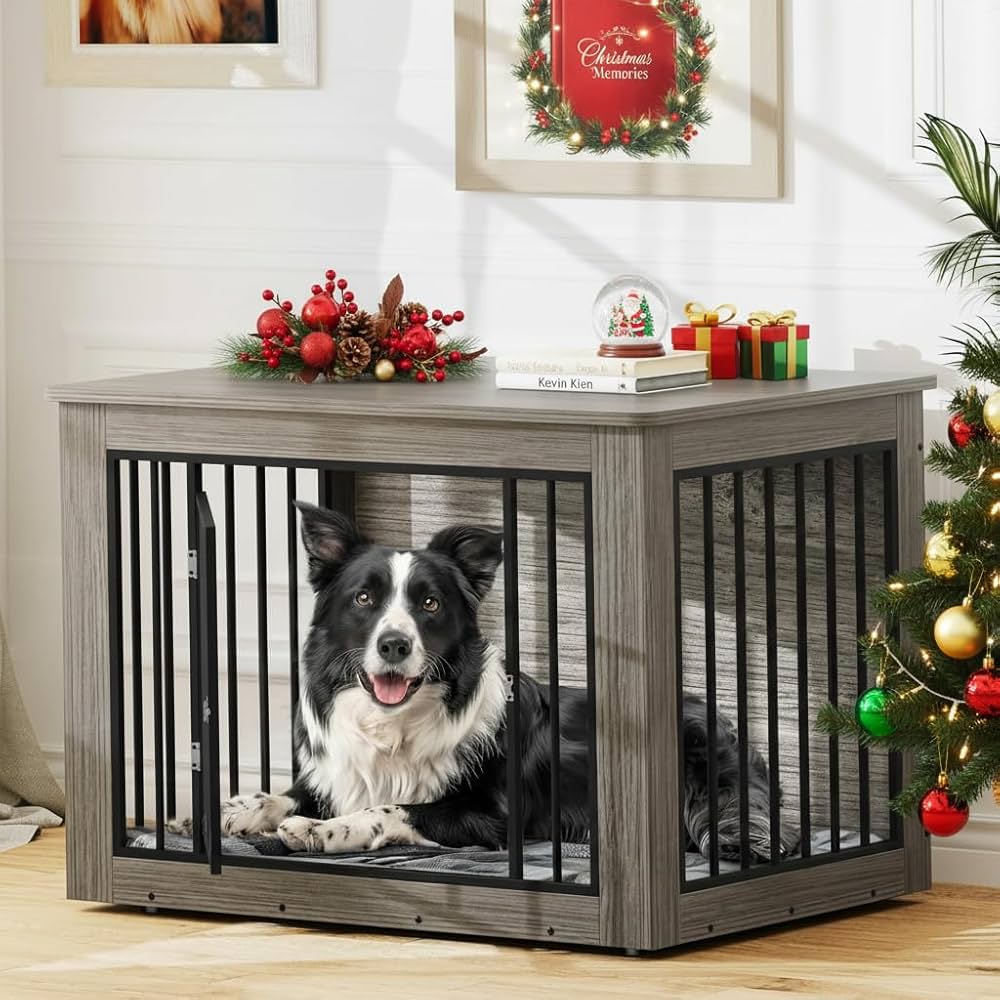 Amazon.com: YITAHOME Dog Crate Furniture for Large Dogs, Side End