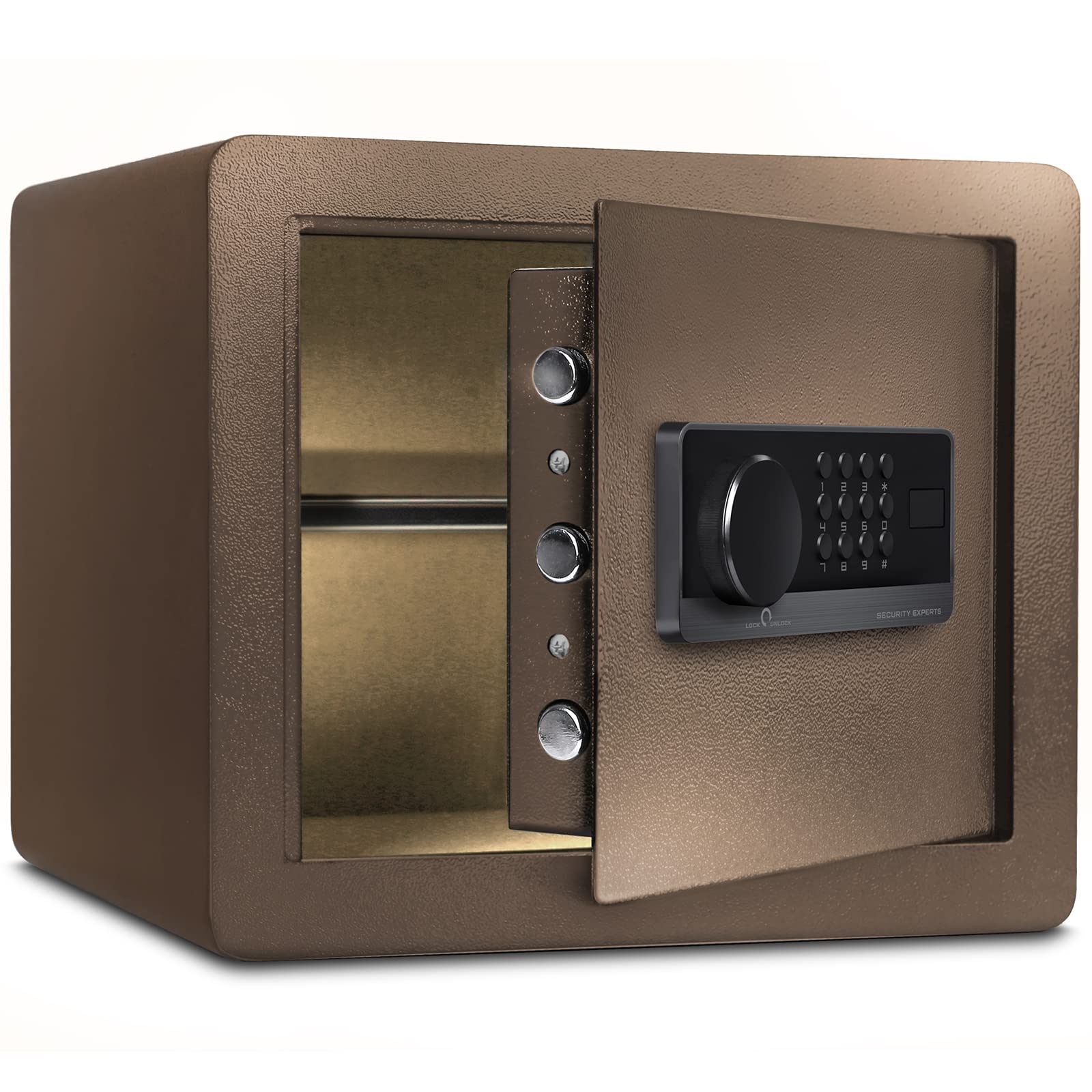 Amazon.co.jp: 金庫 セキュリティーボックス 家庭用 テンキー 32L 大