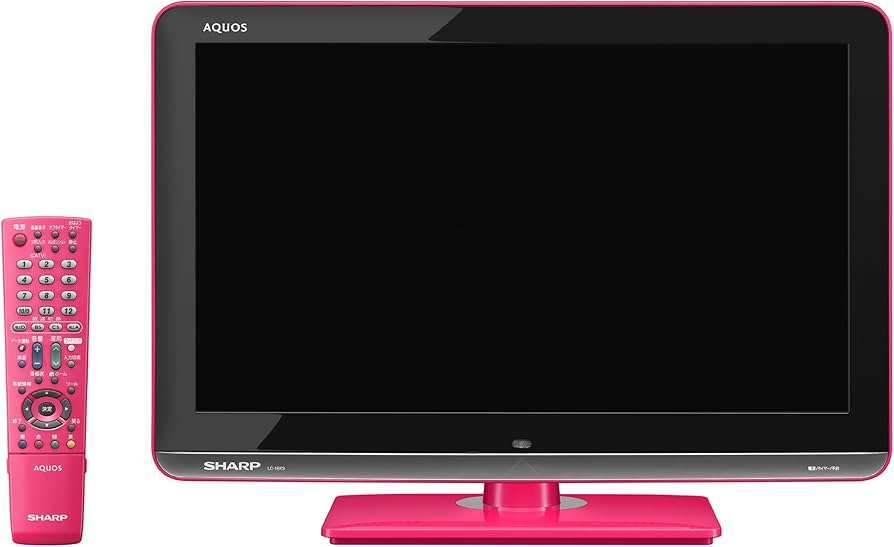 Amazon | SHARP 19V型ハイビジョン 液晶テレビ ピンク AQUOS LC-19K3-P
