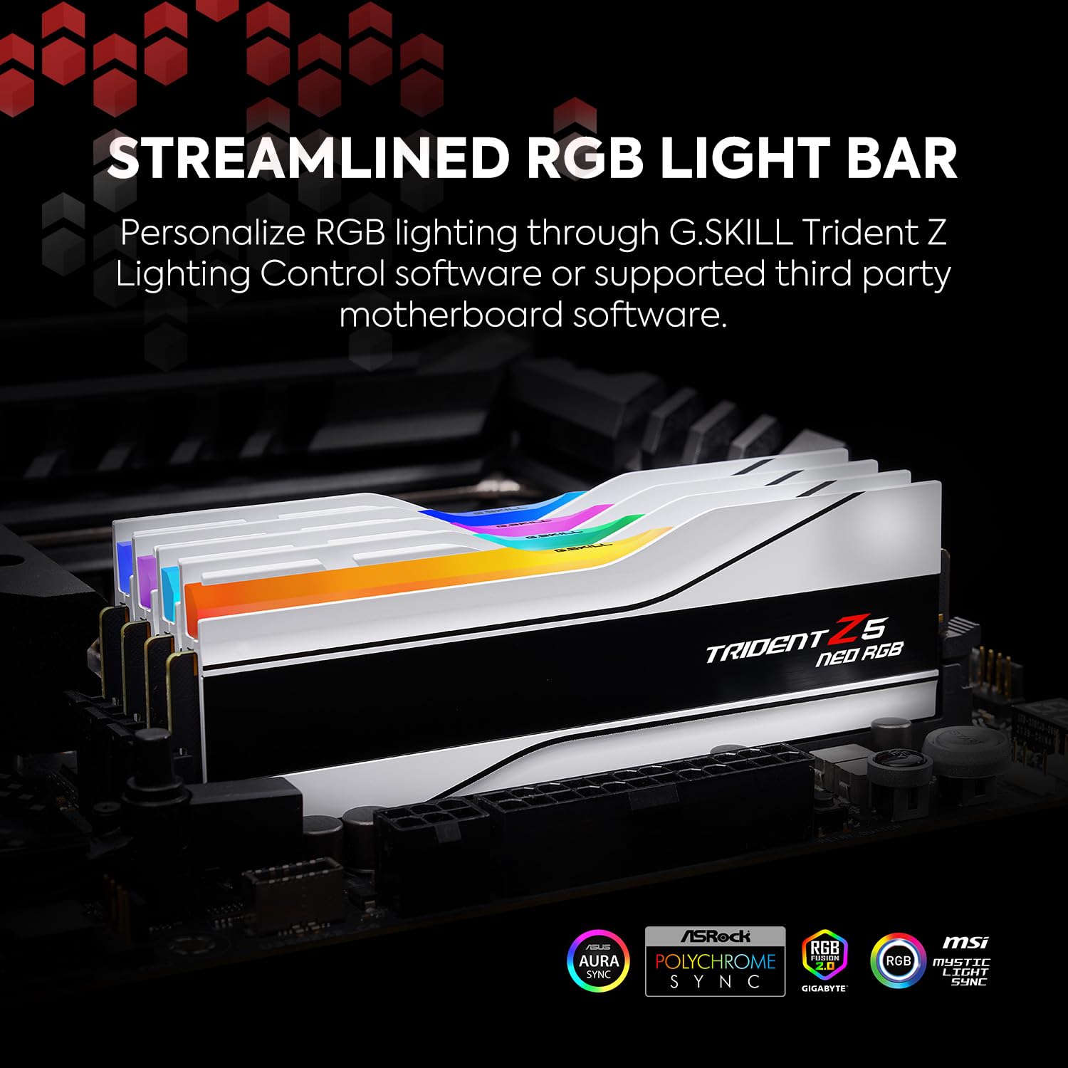 G.SKILL Trident Z5 Neo RGB Series DDR5 RAM (AMD Expo) 32GB (2x16GB