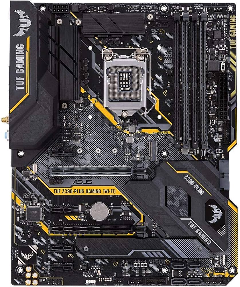 ASUS TUF Z390-Plus Gaming (Wi-Fi) LGA1151 (Intel 8th,9th Gen) DDR4