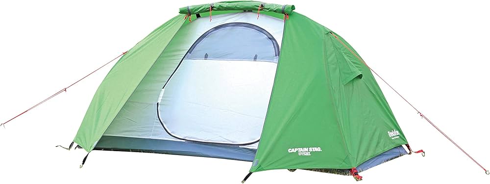 Amazon.co.jp: CAPTAIN STAG Captain Stag Trekker Solo Tent UV Green