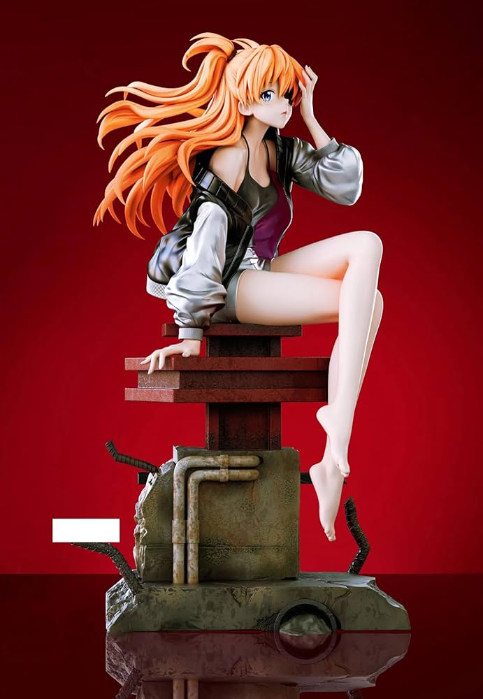 Amazon.co.jp: 惣流・アスカ・ラングレー フィギュア 私服Ver. 1/6