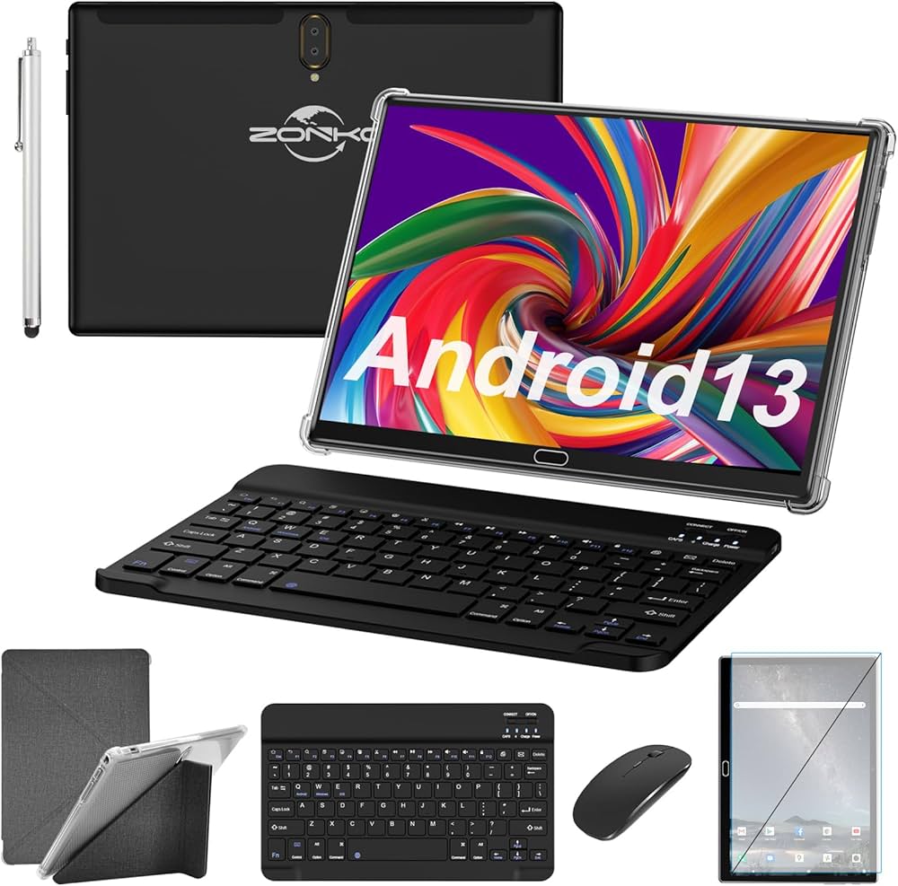 Amazon.co.jp: 【2024 Android 13】タブレット10.1インチWI-FIモデル