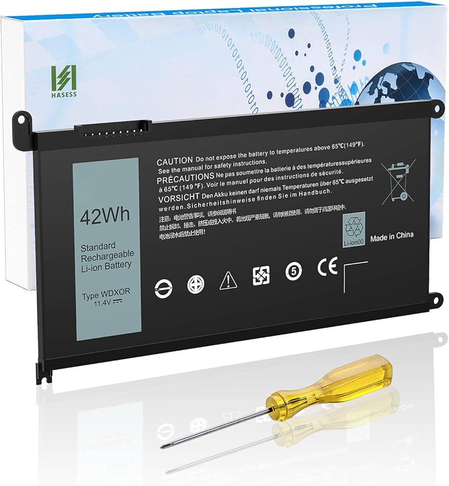 Amazon.co.jp: HASESS WDX0R バッテリー 交換用 Dell Inspiron 13 5368