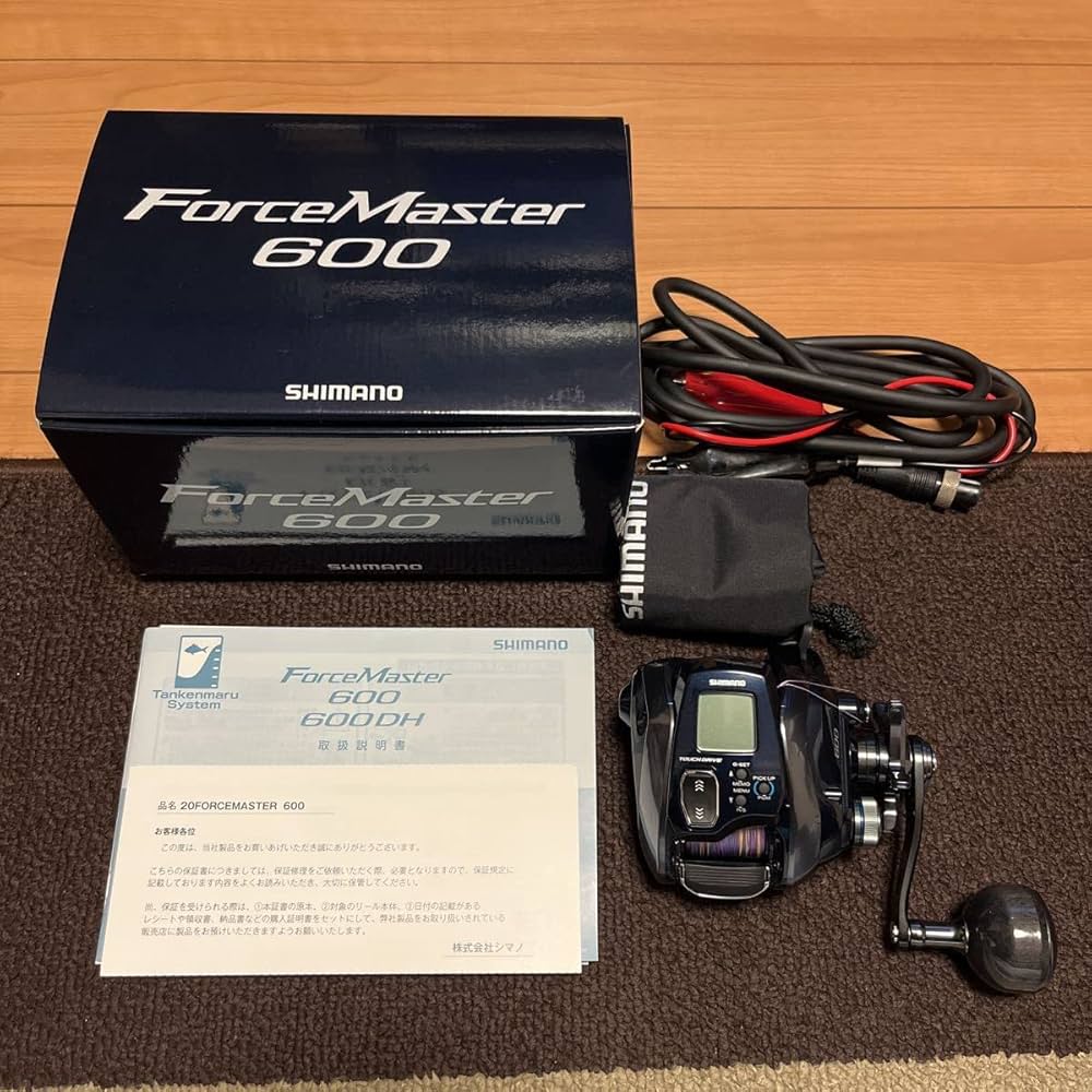 Amazon | シマノ 20 フォースマスター600 中間速 使用距離5.2km 13時間