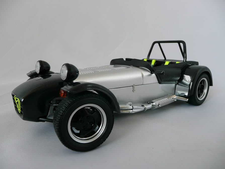 Amazon | 京商 1/18 ケータハム スーパーセブン JPE シルバー カーボン