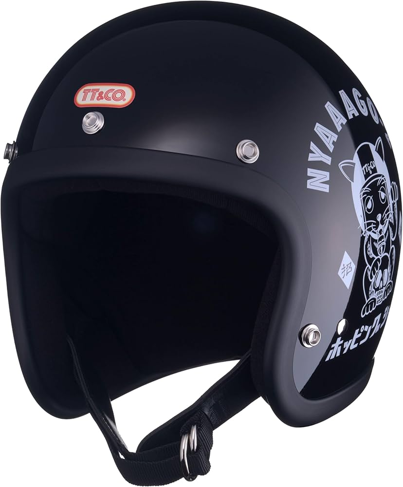 Amazon.co.jp: TT&CO. バイク ヘルメット ジェットヘルメット スーパー