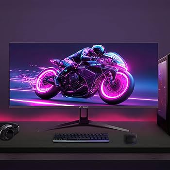 Amazon.co.jp: CRUA ゲーミング モニター 34インチ 165Hz UWQHD