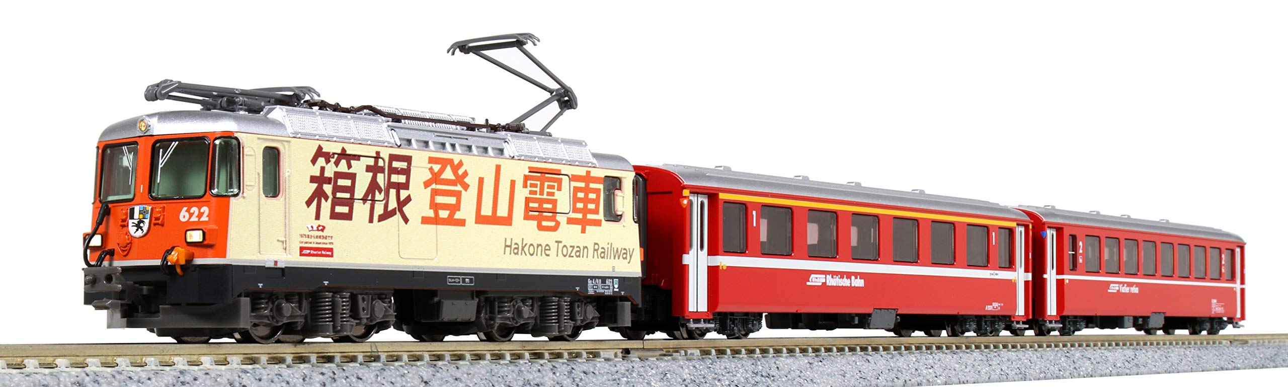 Amazon | KATO Nゲージ Ge4/4-II 箱根登山電車 +EWI客車 3両セット