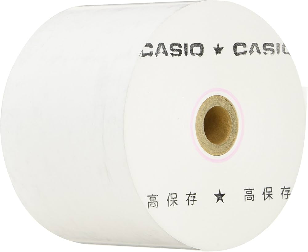 Amazon | カシオ レジ用ロールペーパー 5個入 TRP-5880HX5