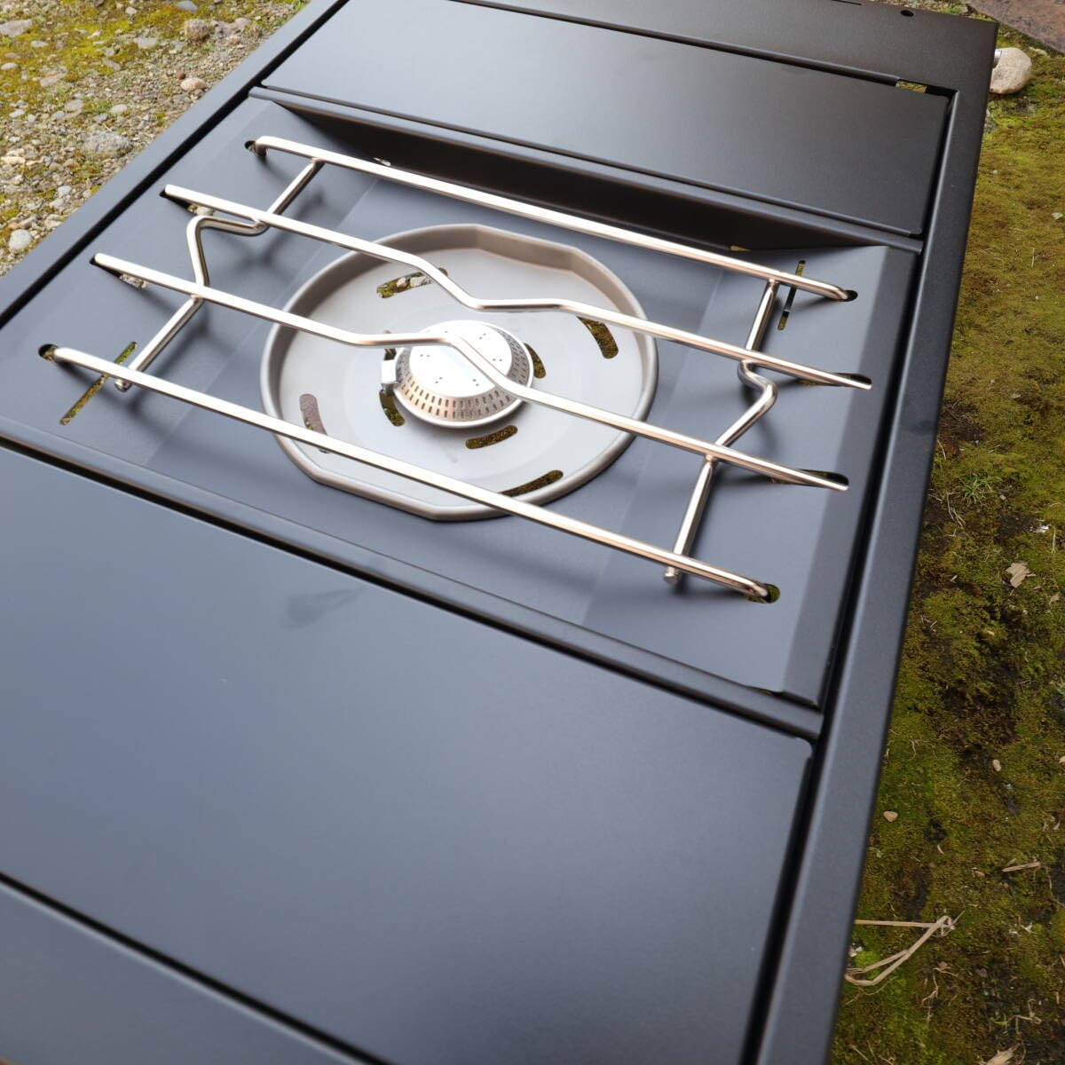 2個耐熱塗装 ブラック スノーピーク GS-450Rベース部分のみ交換パーツ