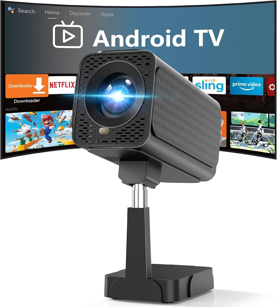 Amazon.co.jp: 【2026最新Android TV ＆搭載電動フォーカス＆自動台形