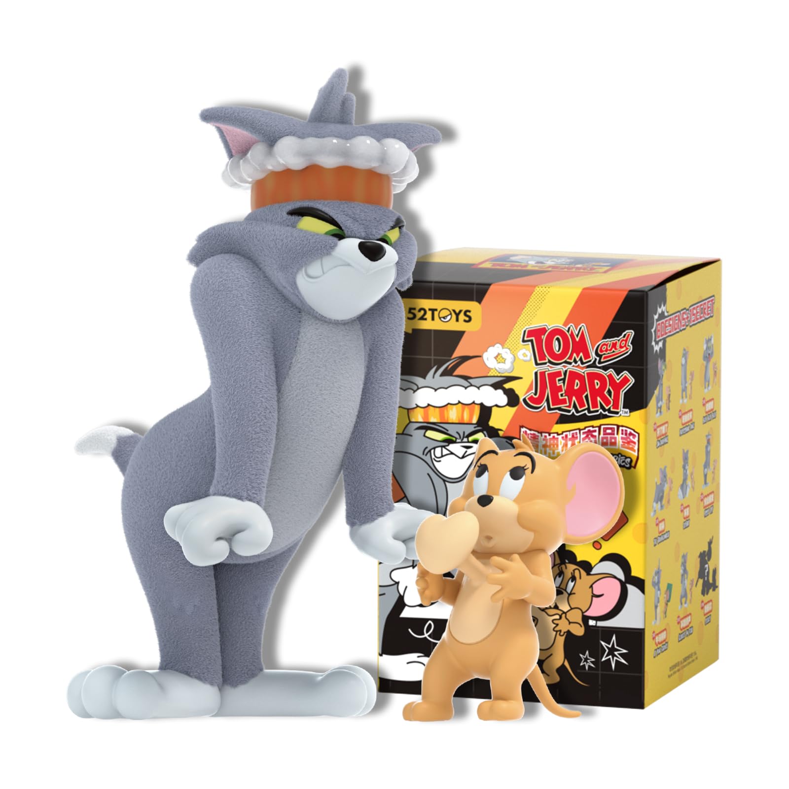 Amazon | 52TOYS BLINDBOX TOM and JERRY：States of Mind「ステイツ