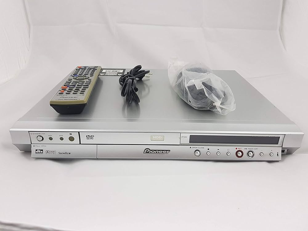 Pioneer DVD Recorder - DVR-520H-S - with 80gb HDD - Silver