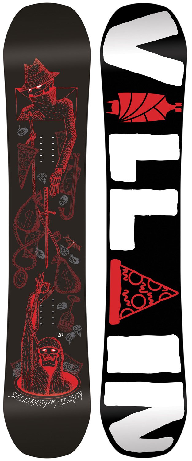 Amazon.co.jp: SALOMON(サロモン) スノーボード 板 THEVILLAIN 158Wcm