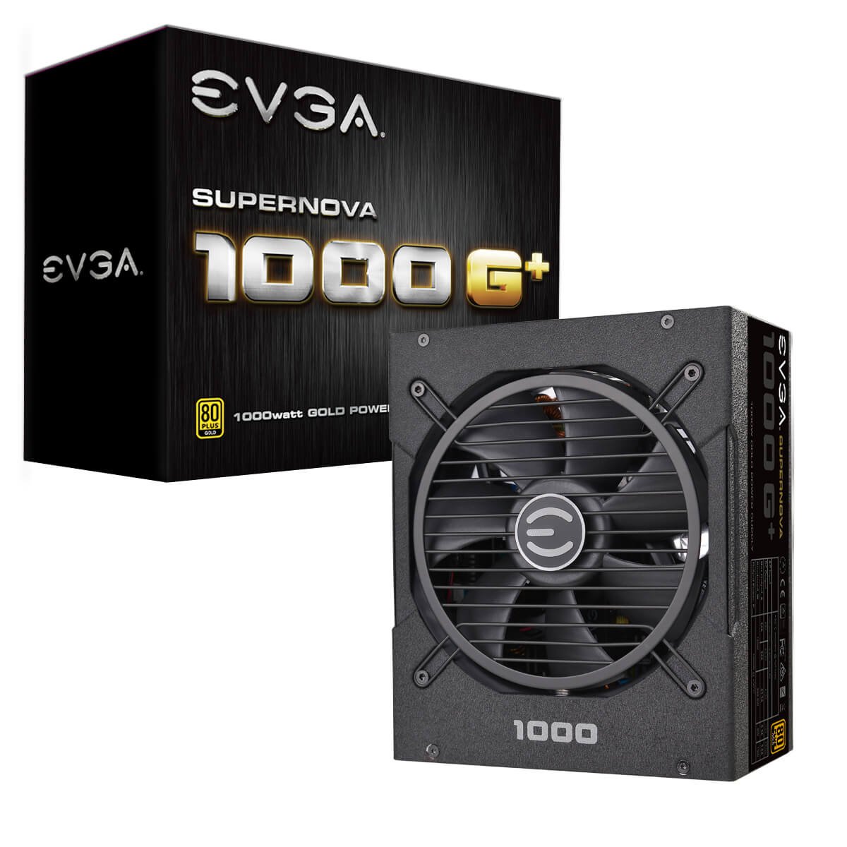 EVGA SuperNOVA 1000 G1+, 80 Plus Gold 1000W, Fully Modular, FDB