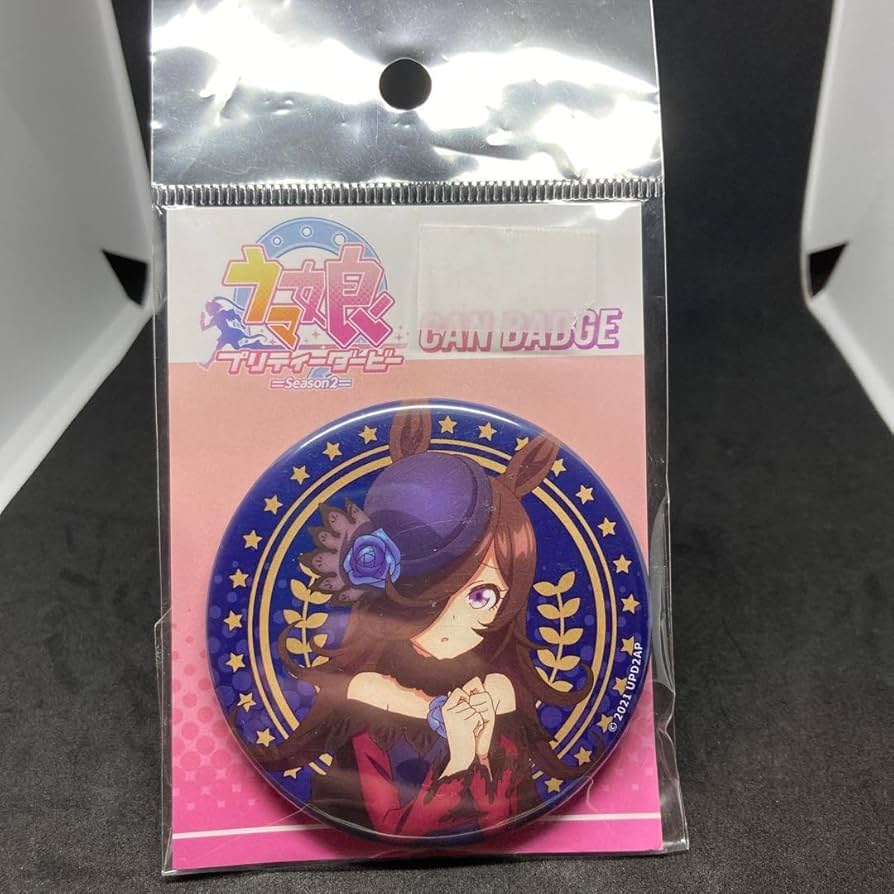 Amazon.co.jp: ウマ 娘 ライスシャワー 缶バッジ season2 : おもちゃ