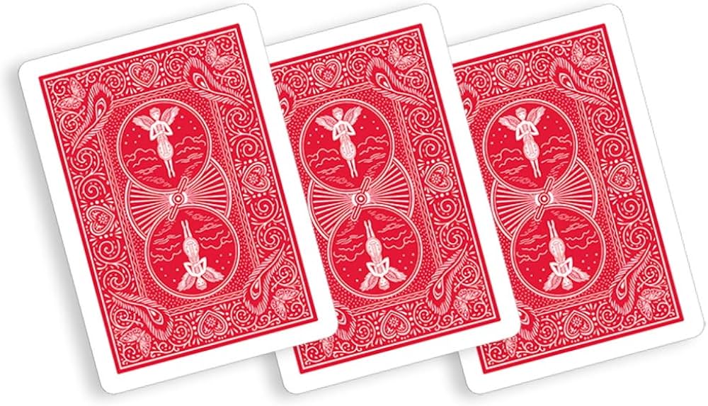 Amazon.co.jp: Bicycle 809 Playing Cards - Mandolin Back - Red