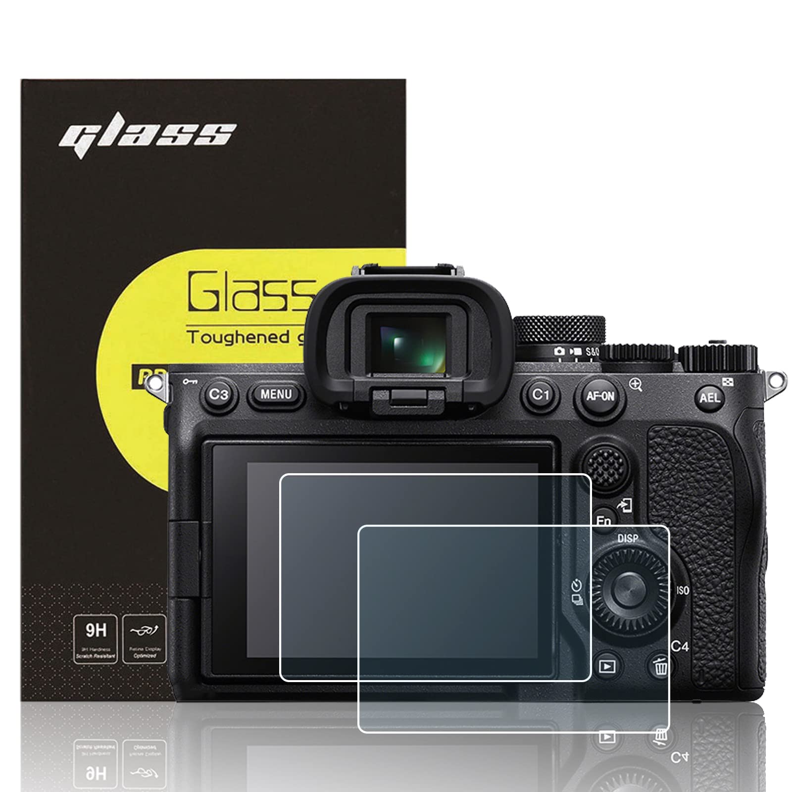 Amazon.co.jp: 【Sony ZVE10II A7CII A7CR A6700 A7IV ZV-E1 用】2枚
