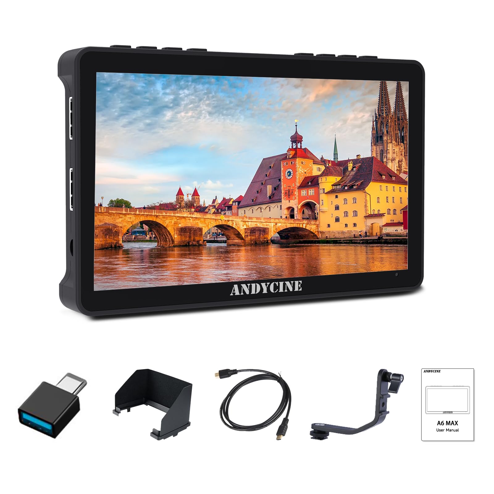 Amazon.com : ANDYCINE A6 Max 6 Inch Touch Screen Camera Filed