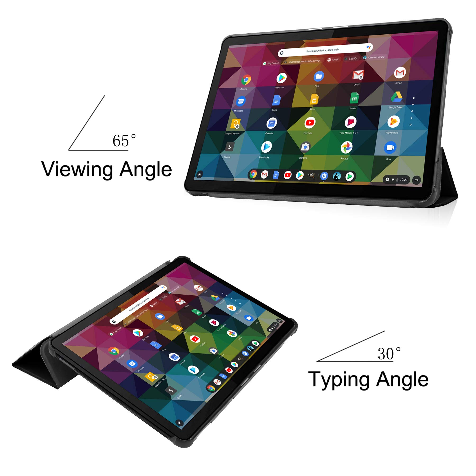 Amazon | FOR Lenovo IdeaPad Duet Chromebook 10.1 のケース