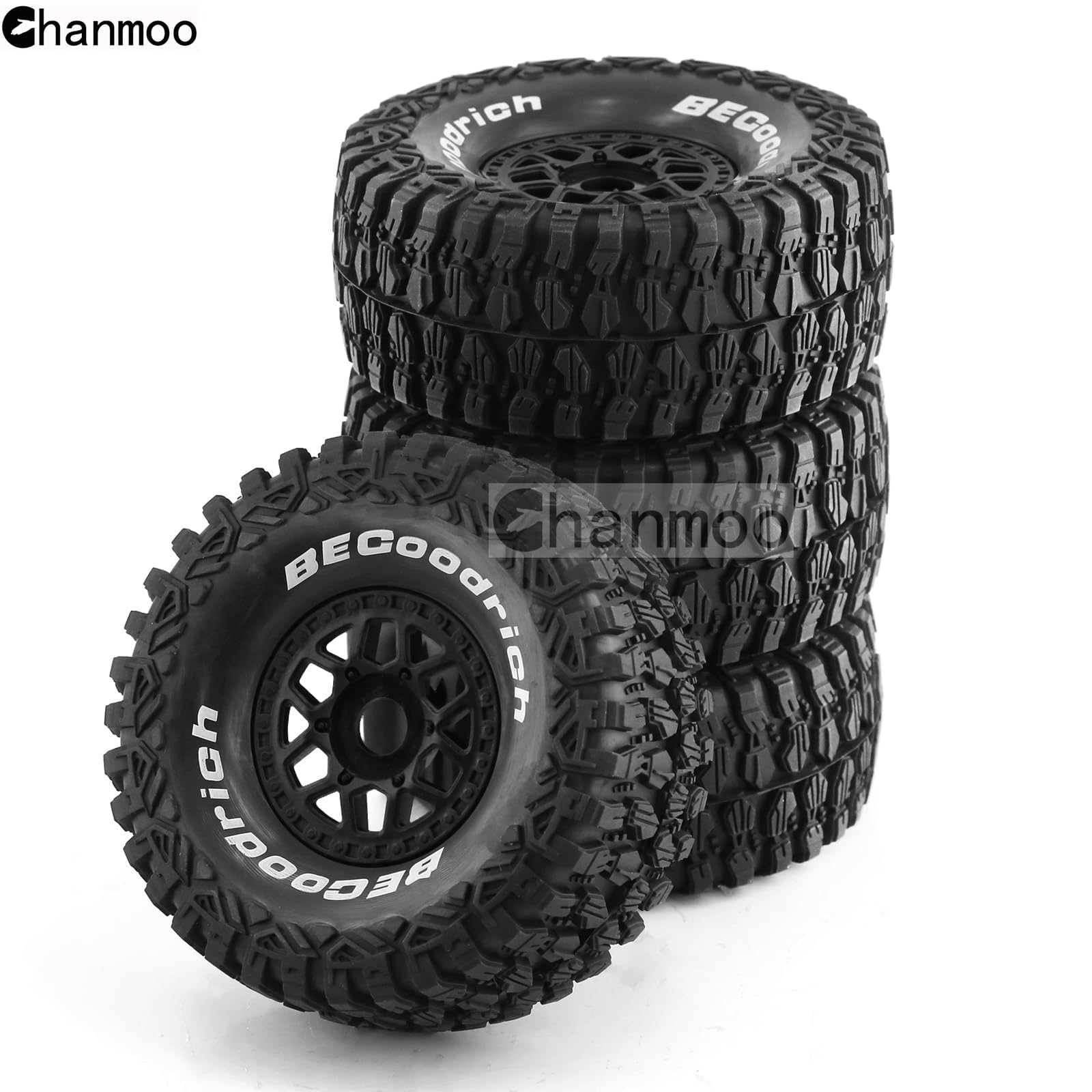 Amazon | Chanmoo 1/7 1/8 RCショートコーストラックバギータイヤと