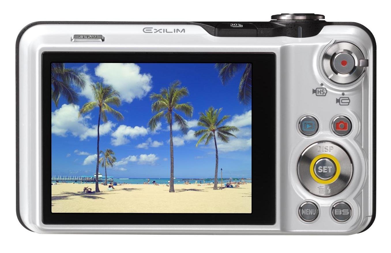 Amazon | CASIO デジタルカメラ HI-SPEED EXILIM EX-FC100 ホワイト EX