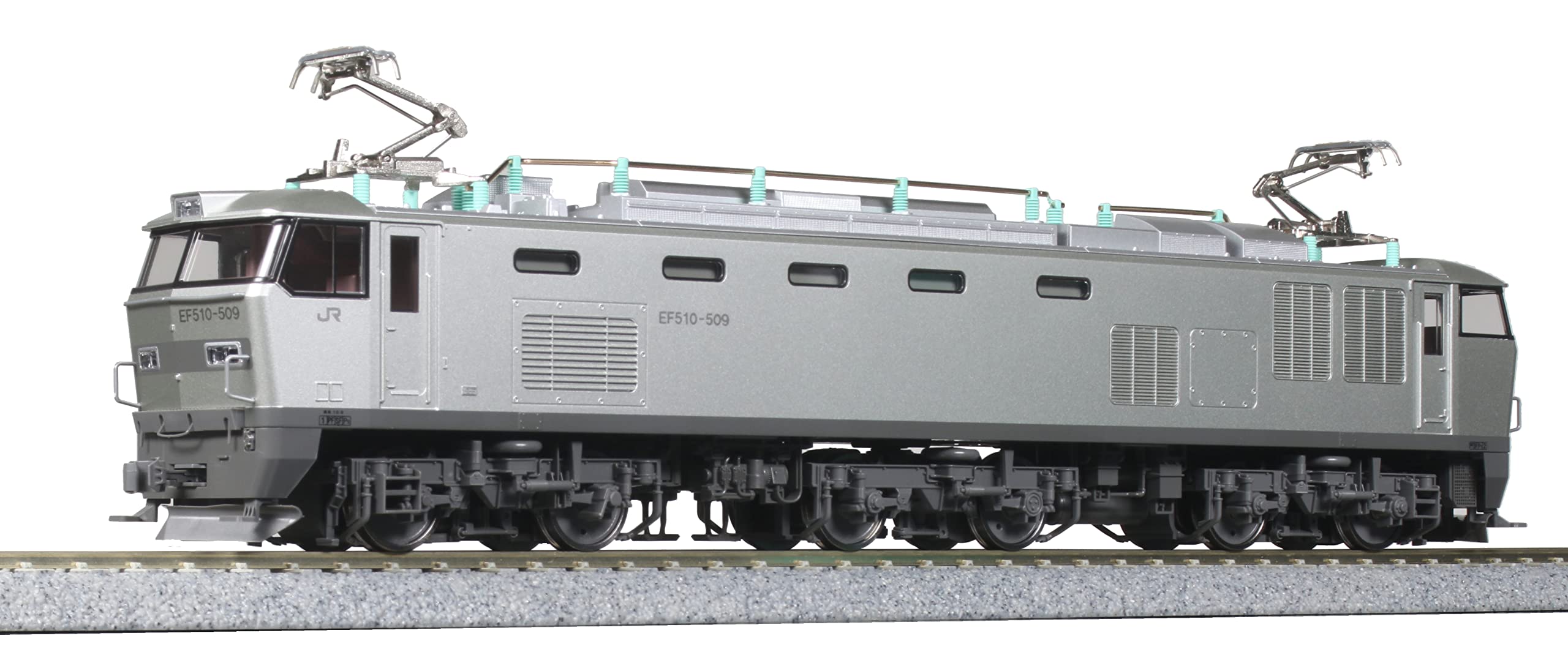 Amazon | カトー(KATO) HOゲージ EF510 500 JR貨物色 銀 1-318 鉄道