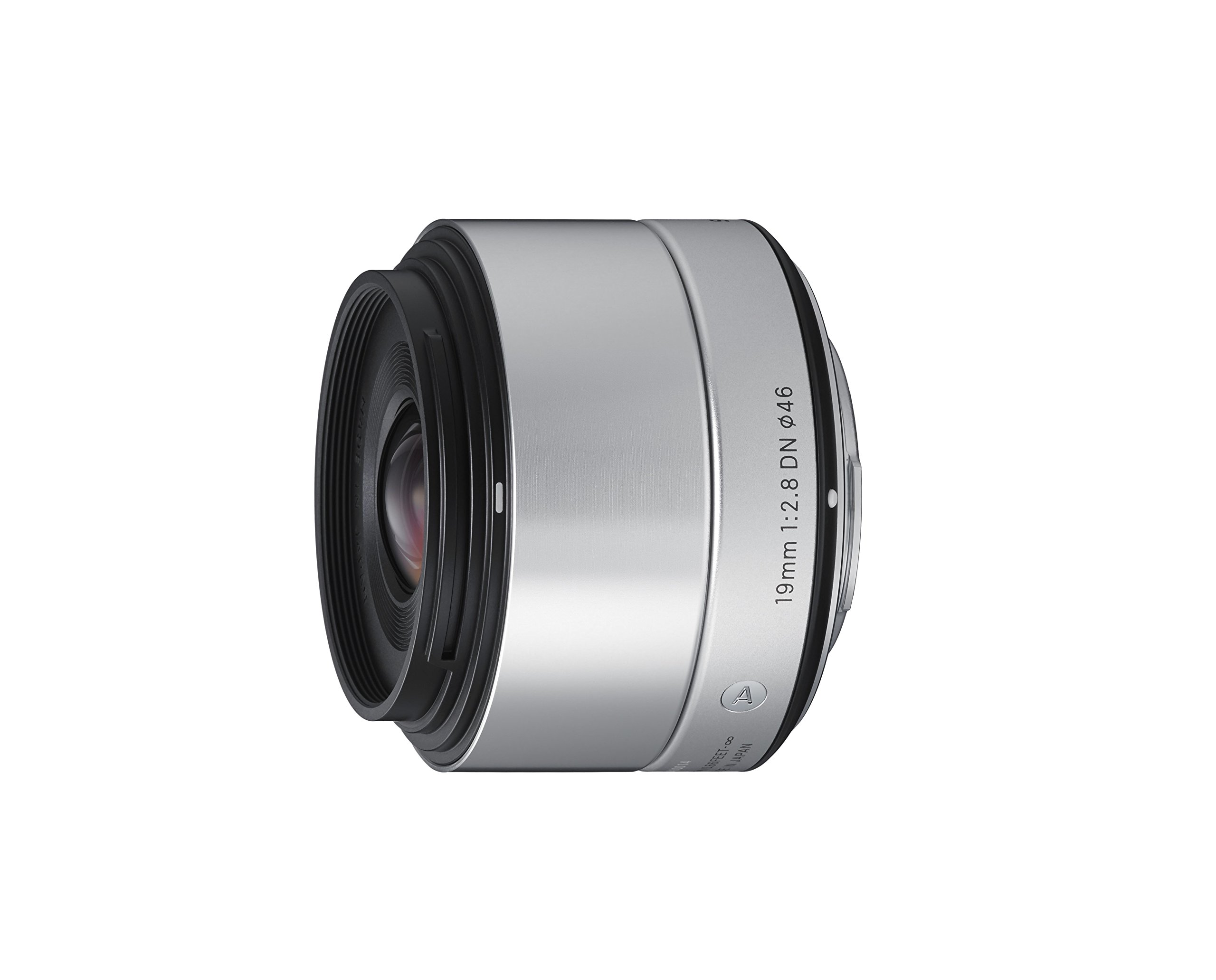 Amazon.co.jp: SIGMA 交換レンズ 19mm F2.8 DN Silver マイクロフォー
