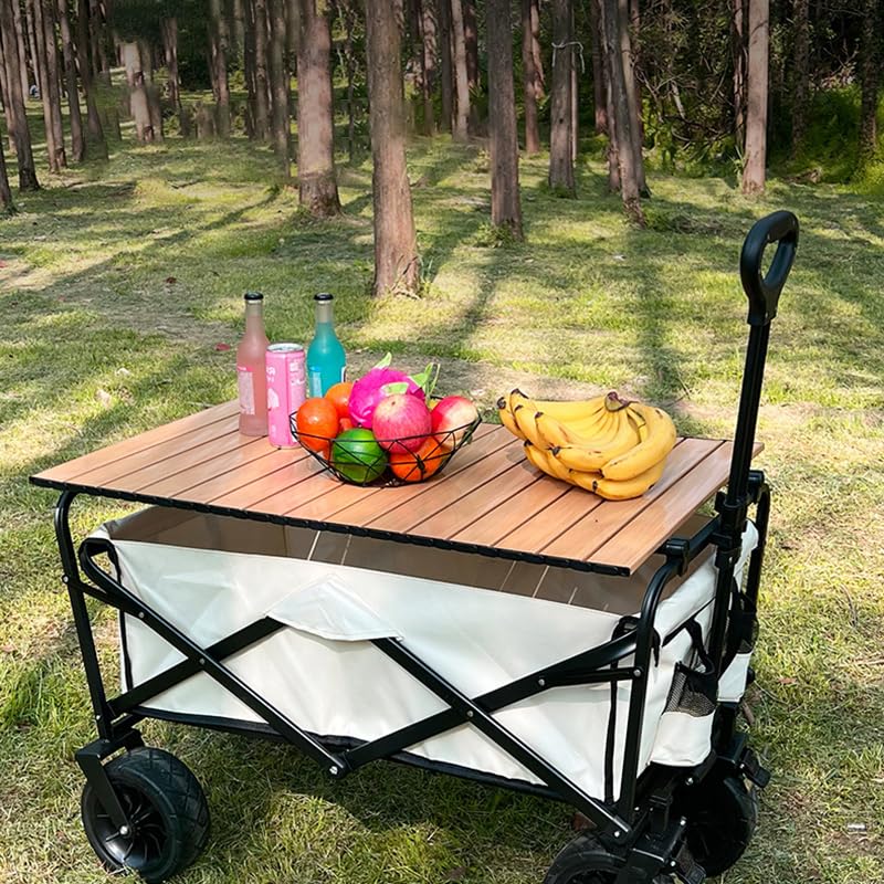 Amazon | Ergugos キャリーワゴン テーブルトップ アウトドアワゴン