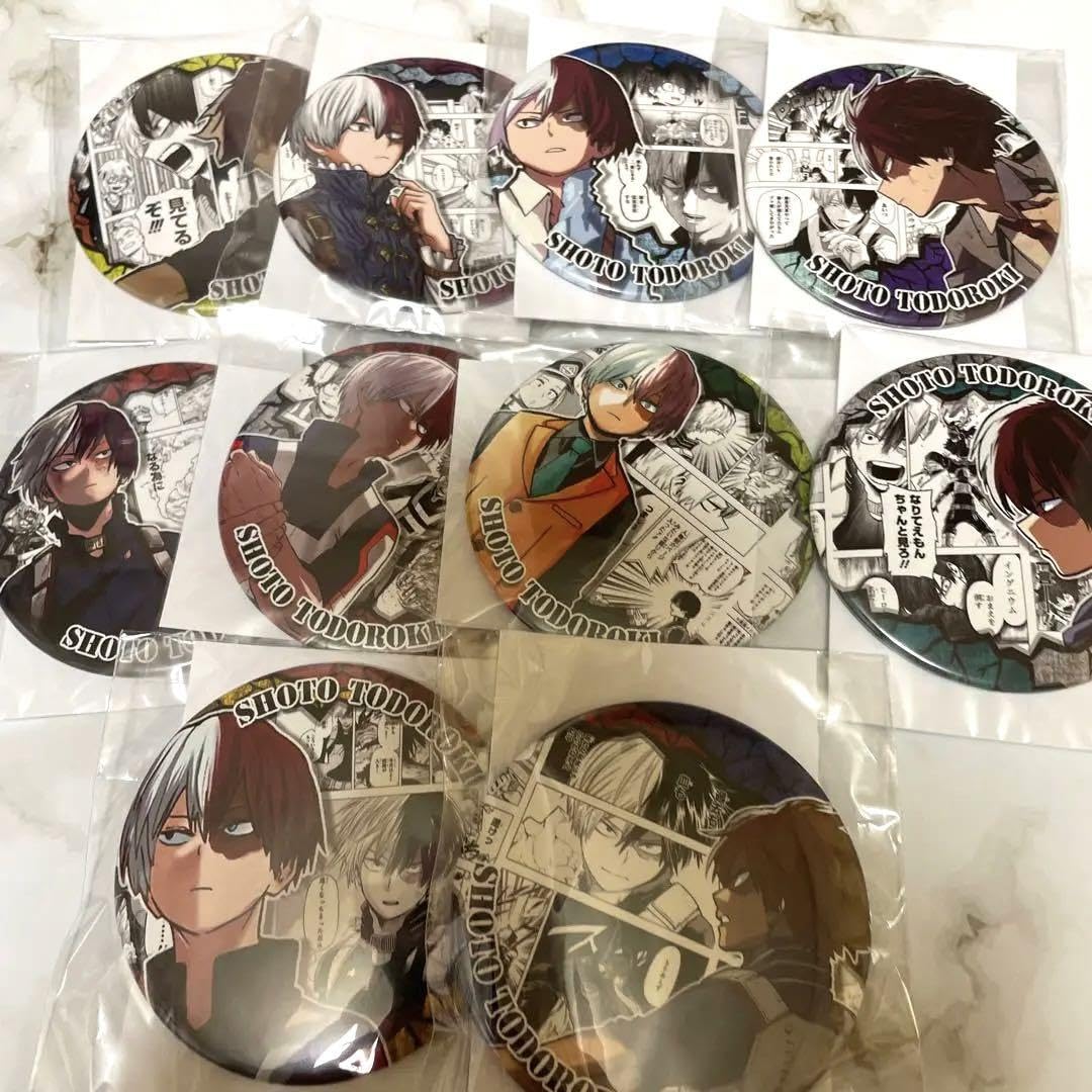 Amazon.co.jp: 轟焦凍 僕のヒーローアカデミア ヒロアカ 原作 缶バッジ