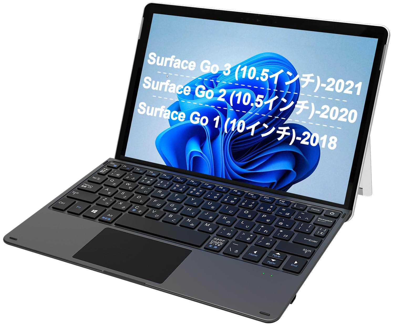 Amazon.co.jp: Arteck マイクロソフト Surface Go タイプ カバー