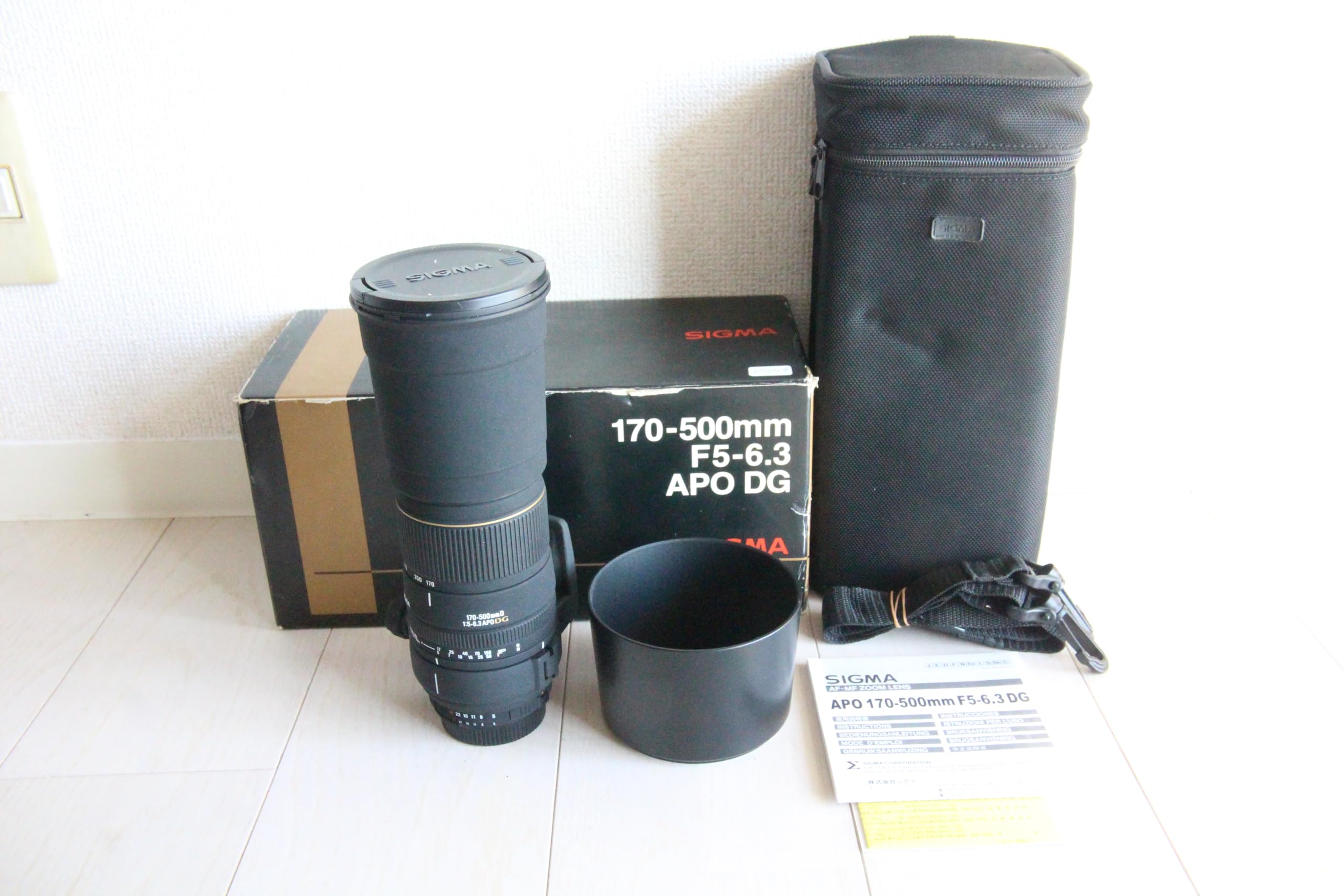 Amazon.co.jp: シグマ 170-500mm F5-6.3 APO DG ニコン用 : 家電＆カメラ