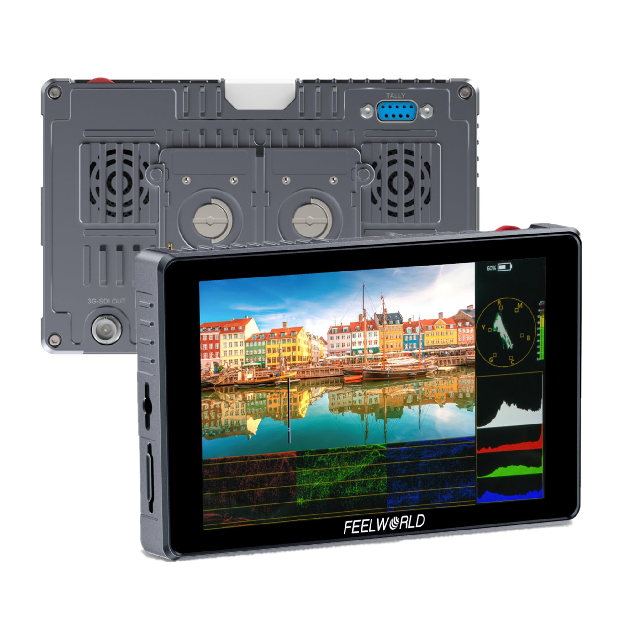 Amazon | FEELWORLD S7 カメラ用撮影モニター 7インチ 12G-SDI 4K HDMI