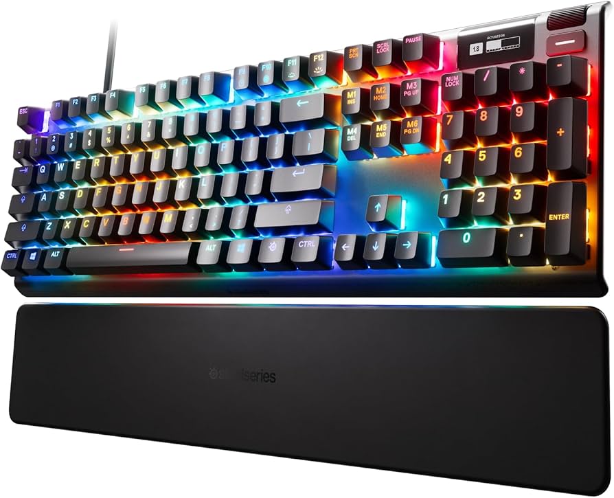 Amazon.com: SteelSeries Apex Pro HyperMagnetic Gaming Keyboard
