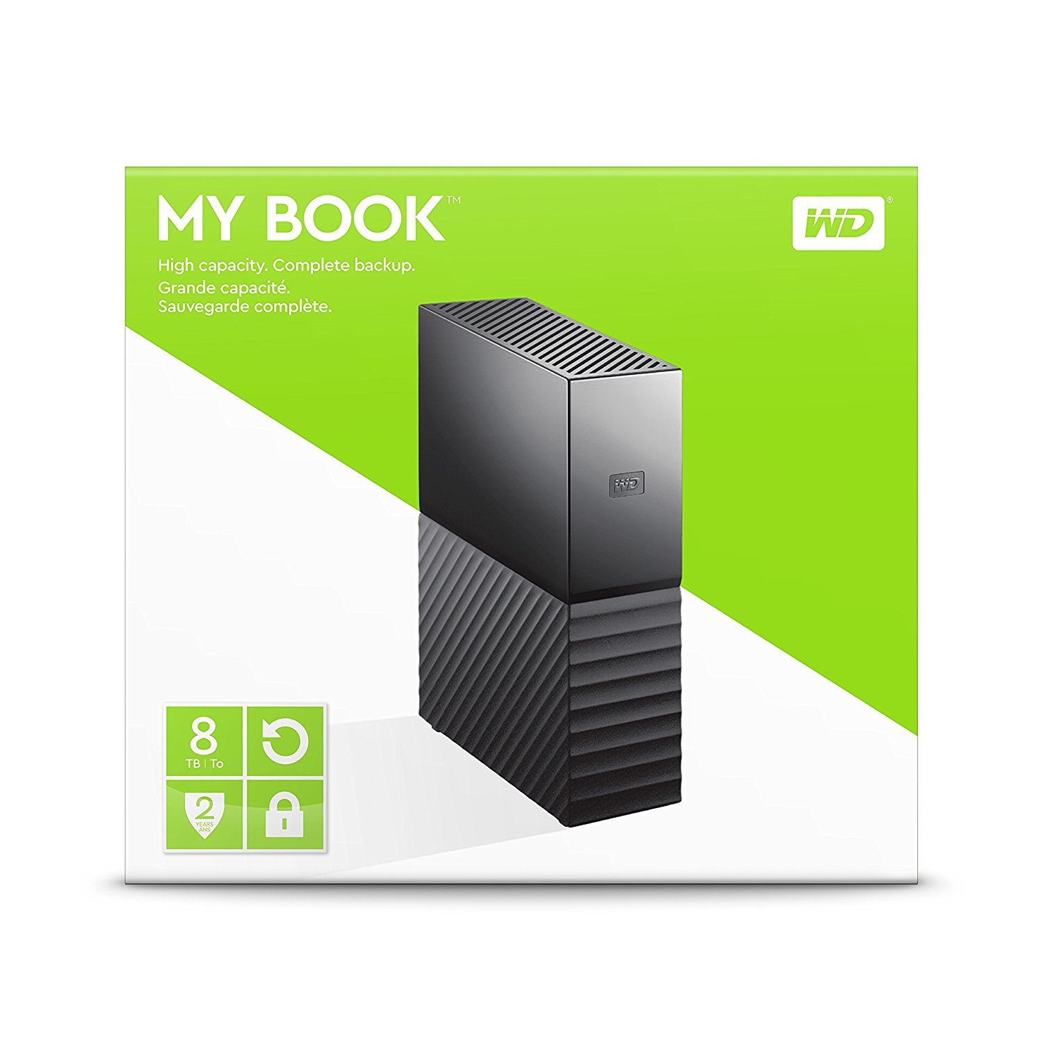 Amazon | Western Digital My Book 8TB ?????????? WDBBGB0080HBK-NESN