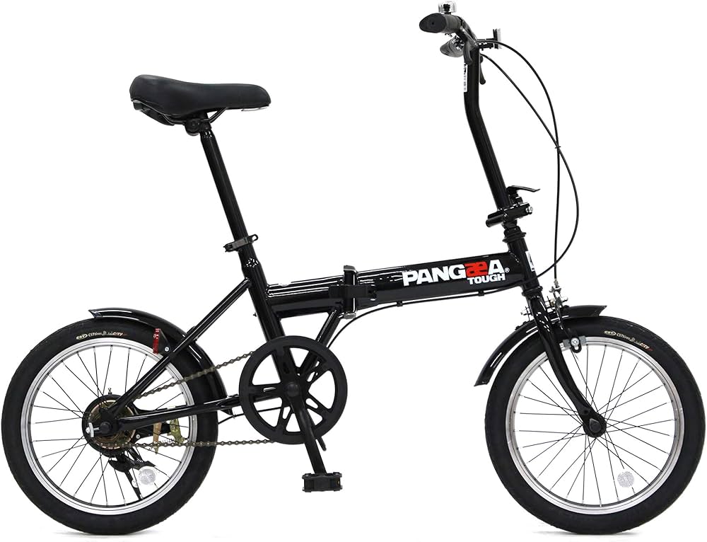 Amazon | PANGAEA(パンゲア) パンクしない折りたたみ自転車 FDB160-NP