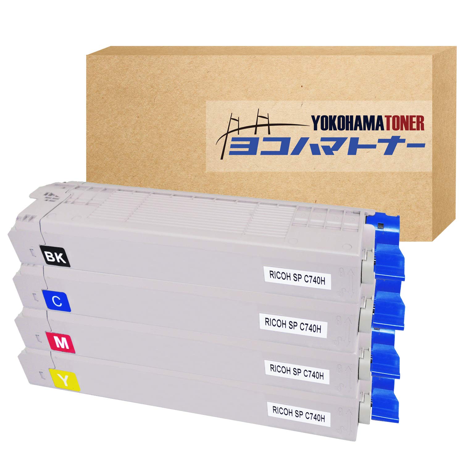 Amazon | 【横トナ】リコー(RICOH)用 SP C740H 4色セット 大容量版